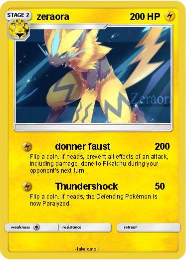 Pokemon zeraora