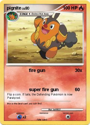 Pokemon pignite