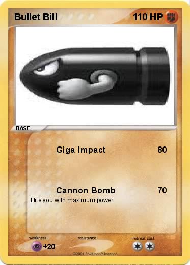 Pokemon Bullet Bill