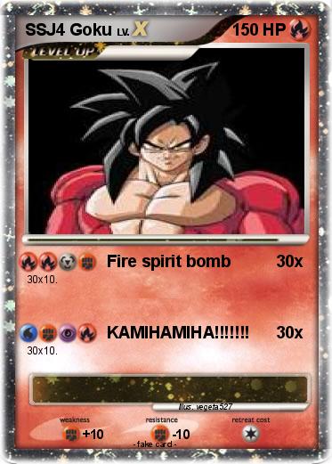 Pokemon SSJ4 Goku