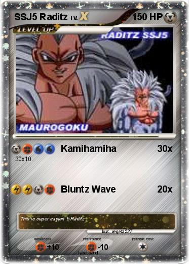 Pokemon SSJ5 Raditz
