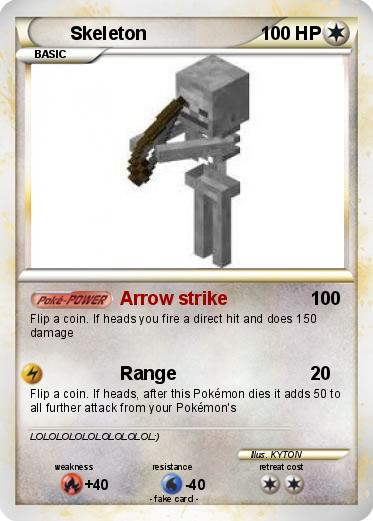 Pokemon Skeleton