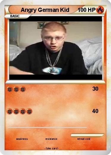 Pokemon Angry German Kid