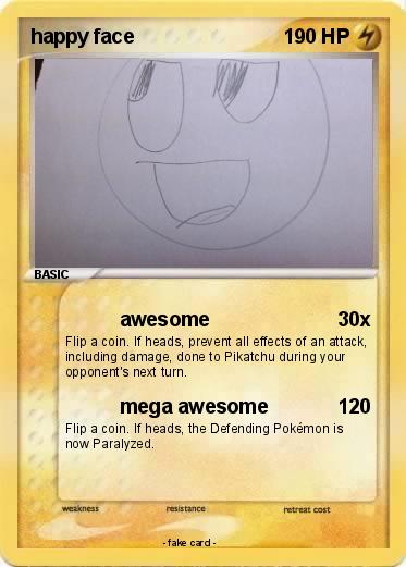 Pokemon happy face