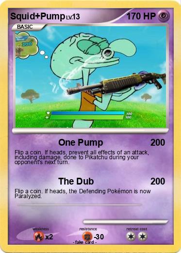 Pokemon Squid+Pump
