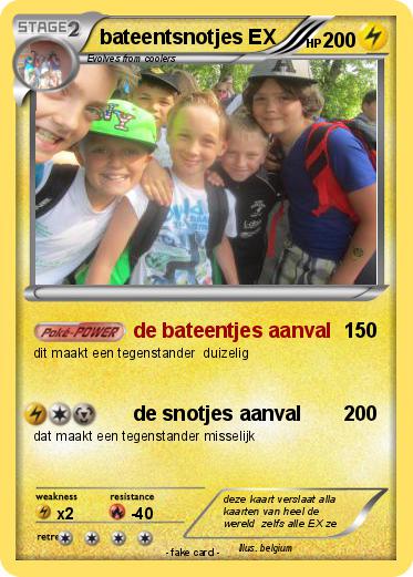 Pokemon bateentsnotjes EX