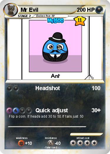 Pokemon Mr Evil