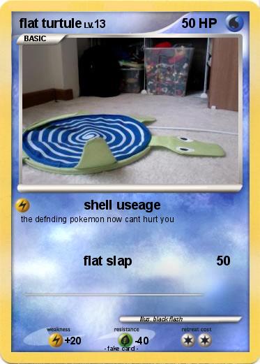 Pokemon flat turtule
