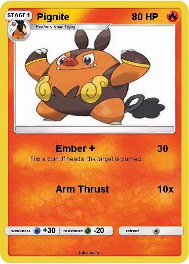 Pokemon Pignite