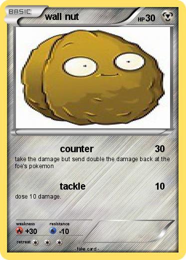 Pokemon wall nut