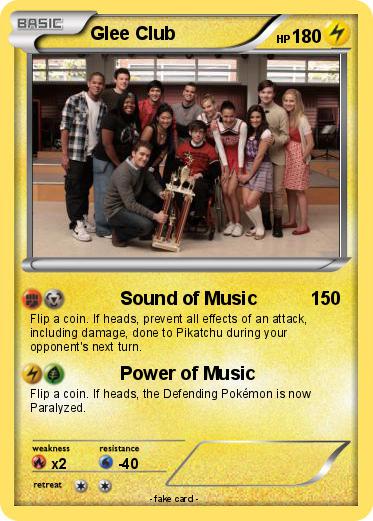Pokemon Glee Club