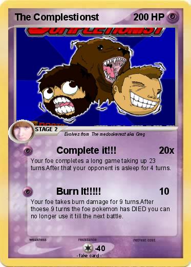 Pokemon The Complestionst