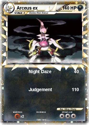 Pokemon Arceus ex