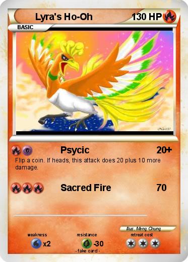 Pokemon Lyra's Ho-Oh
