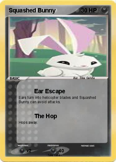 Pokemon Squashed Bunny