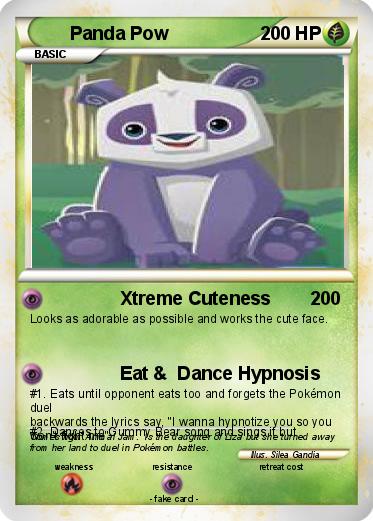Pokemon Panda Pow