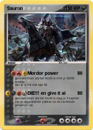 Pokemon Sauron