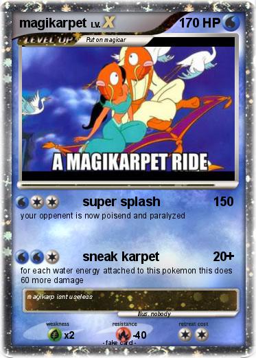 Pokemon magikarpet