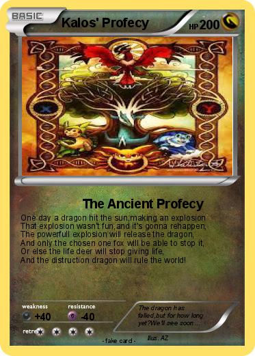 Pokemon Kalos' Profecy