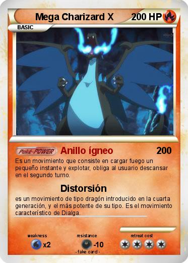 Pokemon Mega Charizard X