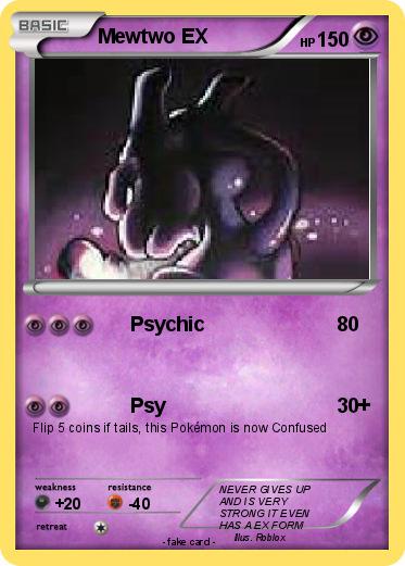 Pokemon Mewtwo EX