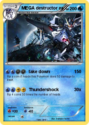 Pokemon MEGA destructor ex