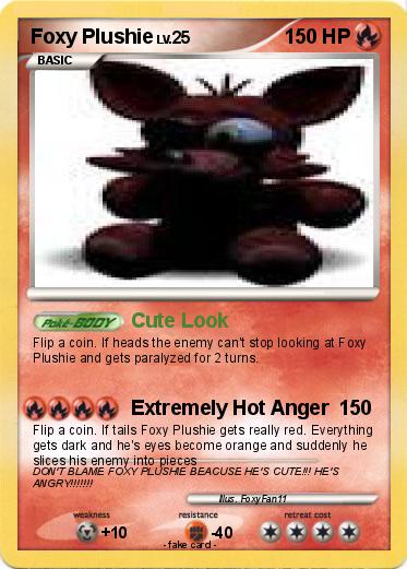 Pokemon Foxy Plushie