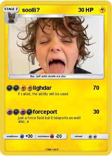 Pokemon soolli?