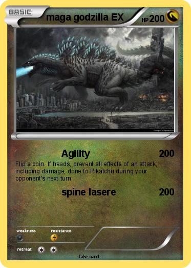 Pokemon maga godzilla EX