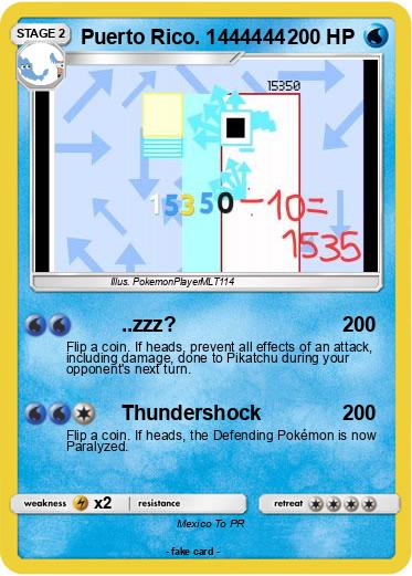 Pokemon Puerto Rico. 1444444