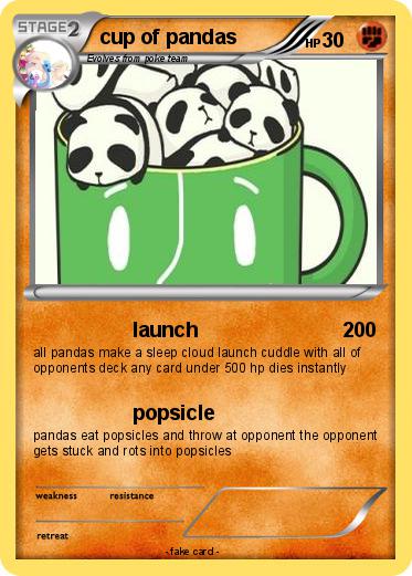 Pokemon cup of pandas Pokemon cup of pandas