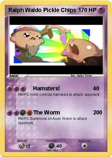 Pokemon Ralph Waldo Pickle Chips