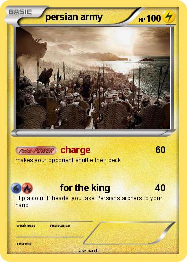 Pokemon persian army