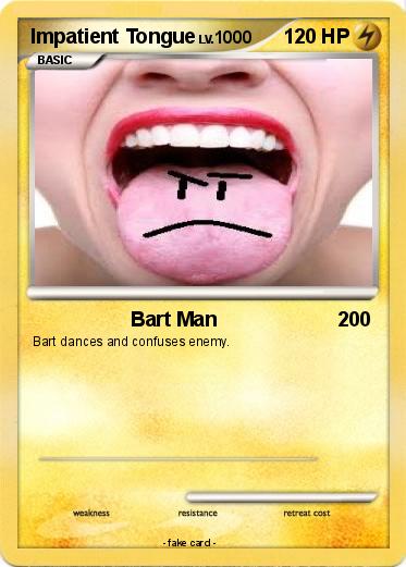 Pokemon Impatient Tongue
