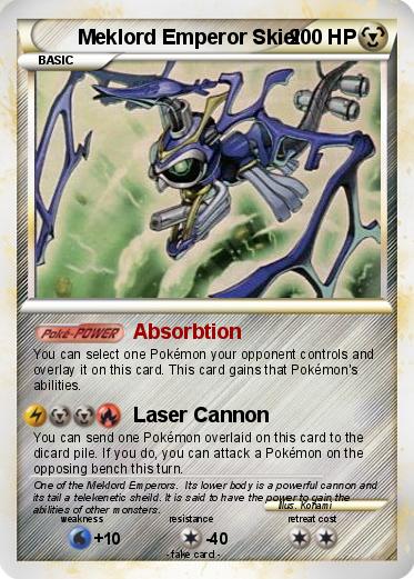 Pokemon Meklord Emperor Skiel