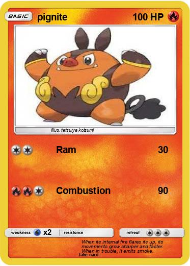 Pokemon pignite