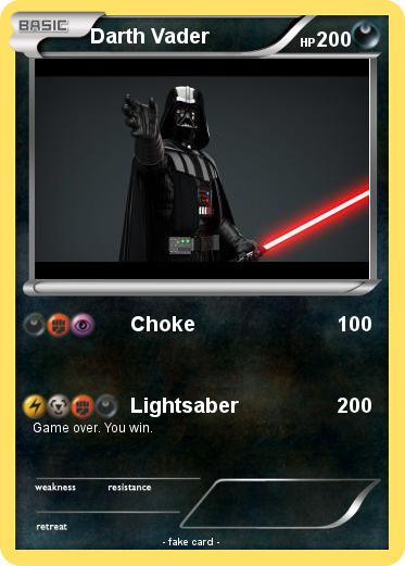 Pokemon Darth Vader