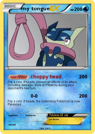 Pokemon my tongue