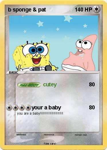 Pokemon b sponge & pat