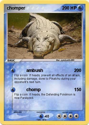 Pokemon chomper