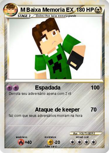 Pokemon M Baixa Memoria EX