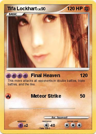 Pokemon Tifa Lockhart