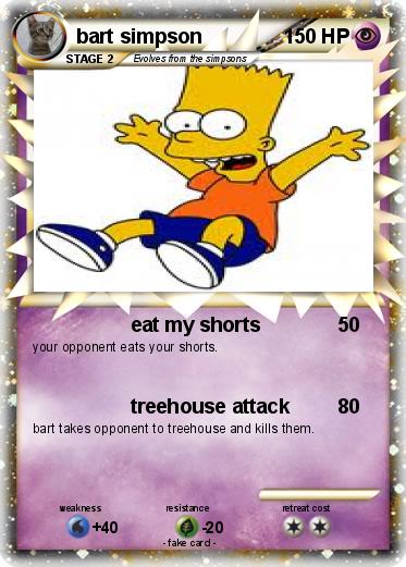 Pokemon bart simpson