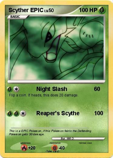 Pokemon Scyther EPIC