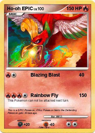 Pokemon Ho-oh EPIC