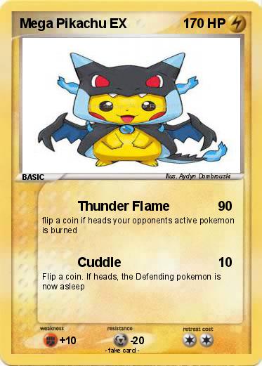 Pokemon Mega Pikachu EX