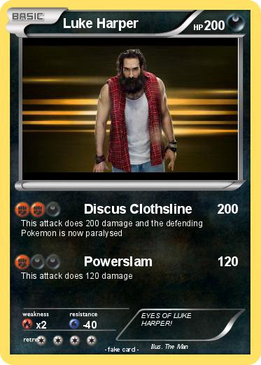 Pokemon Luke Harper