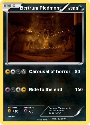 Pokemon Bertrum Piedmont