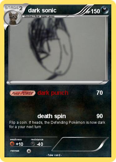 Pokemon dark sonic