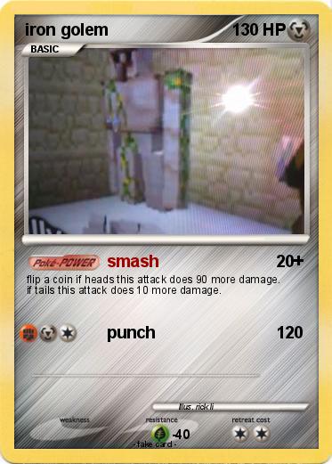 Pokemon iron golem